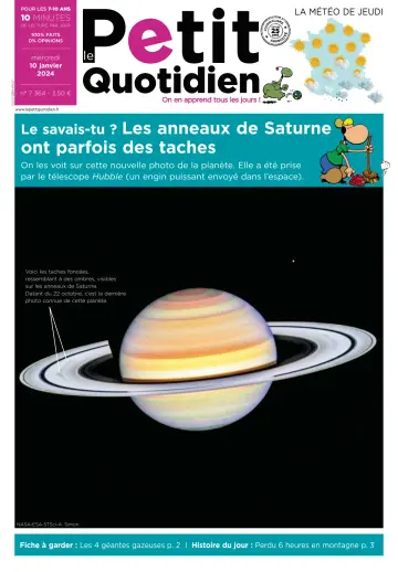 Le Petit Quotidien - 10 Jan 2024