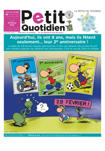 Le Petit Quotidien - 29 Feb 2024