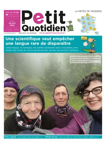 Le Petit Quotidien - 25 avr. 2024
