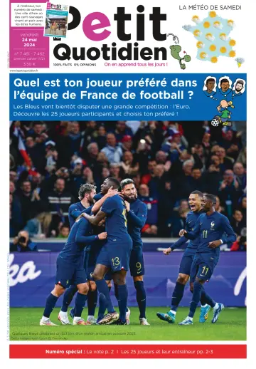Le Petit Quotidien - 24 May 2024