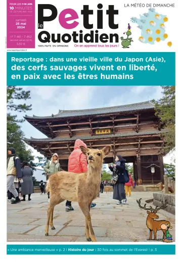Le Petit Quotidien - 25 May 2024