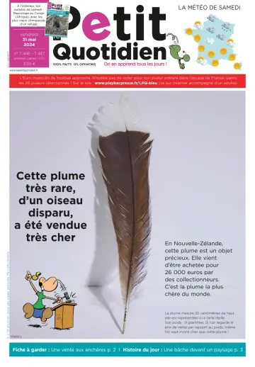 Le Petit Quotidien - 31 May 2024
