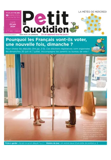 Le Petit Quotidien - 25 6월 2024
