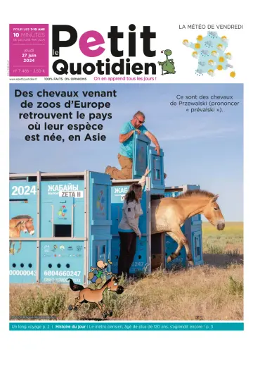 Le Petit Quotidien - 27 6월 2024