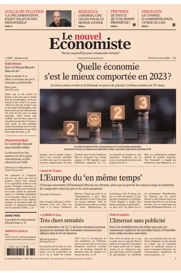 Le nouvel Économiste - 05 1月 2024