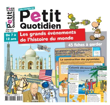 Les Fiches du Petit Quotidien - 15 Jun 2016