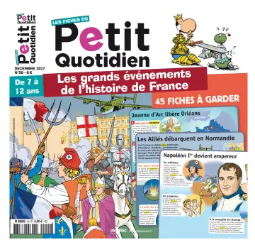Les Fiches du Petit Quotidien - 09 déc. 2017