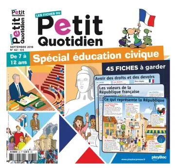 Les Fiches du Petit Quotidien - 7 Sep 2018