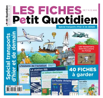 Les Fiches du Petit Quotidien - 06 sept. 2019