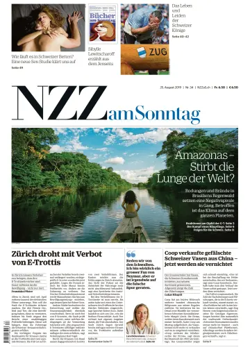 NZZ am Sonntag - 25 авг. 2019
