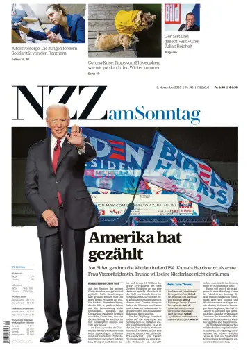 NZZ am Sonntag - 08 十一月 2020