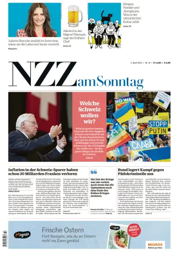 NZZ am Sonntag - 03 апр. 2022