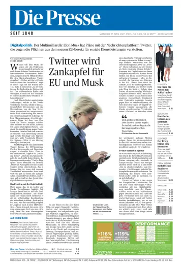 Die Presse - 27 апр. 2022