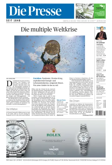 Die Presse - 14 maio 2022