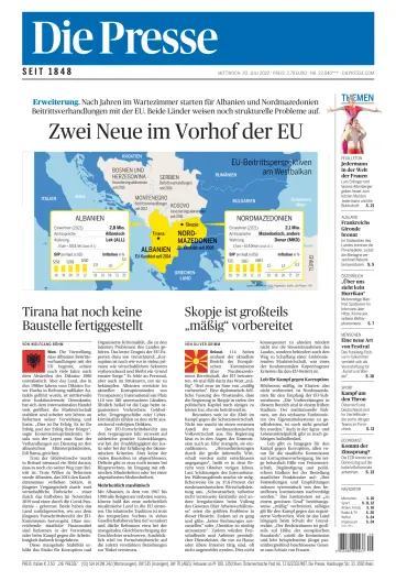 Die Presse - 20 июл. 2022