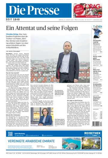 Die Presse - 22 авг. 2022