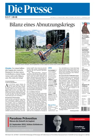 Die Presse - 24 авг. 2022