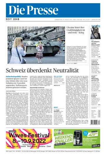 Die Presse - 25 Ağu 2022