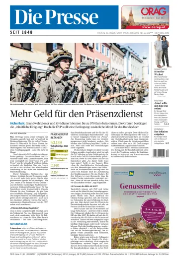 Die Presse - 26 Ağu 2022