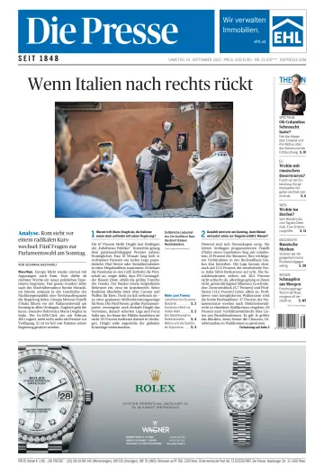 Die Presse - 24 九月 2022