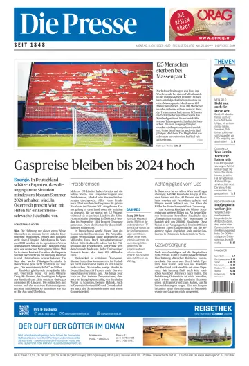 Die Presse - 03 oct. 2022