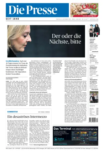 Die Presse - 21 10월 2022