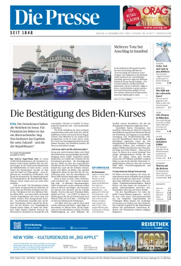 Die Presse - 14 nov. 2022