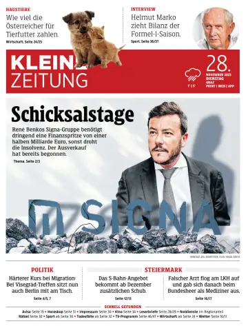 Kleine Zeitung Steiermark - 28 Nov 2023