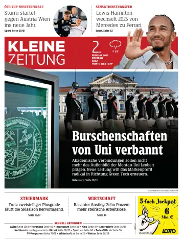 Kleine Zeitung Steiermark - 2 Feb 2024