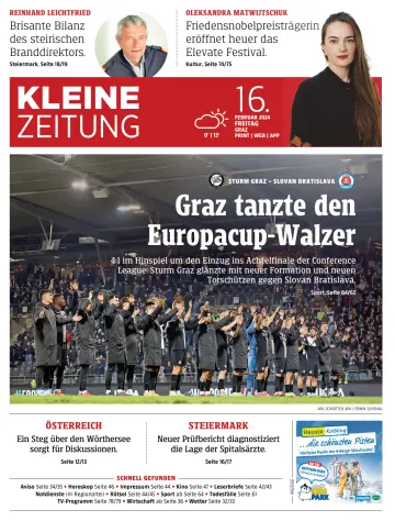Kleine Zeitung Steiermark - 16 Feb 2024