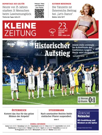 Kleine Zeitung Steiermark - 23 Feb 2024