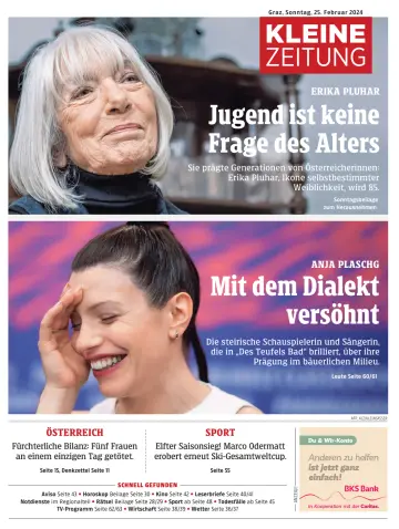 Kleine Zeitung Steiermark - 25 Feb 2024