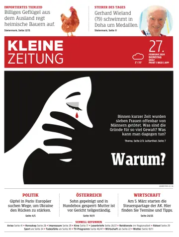 Kleine Zeitung Steiermark - 27 Feb 2024