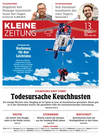Kleine Zeitung Steiermark - 13 Mar 2024
