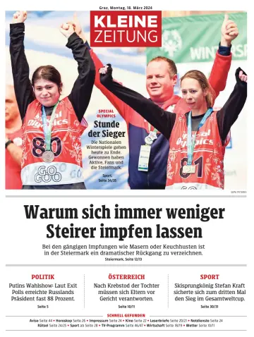 Kleine Zeitung Steiermark - 18 Mar 2024