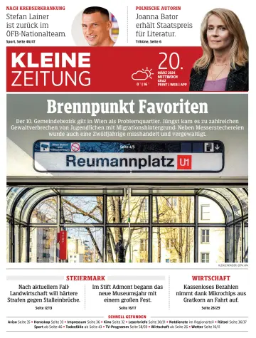 Kleine Zeitung Steiermark - 20 Mar 2024