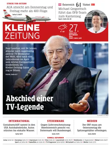 Kleine Zeitung Steiermark - 27 Mar 2024
