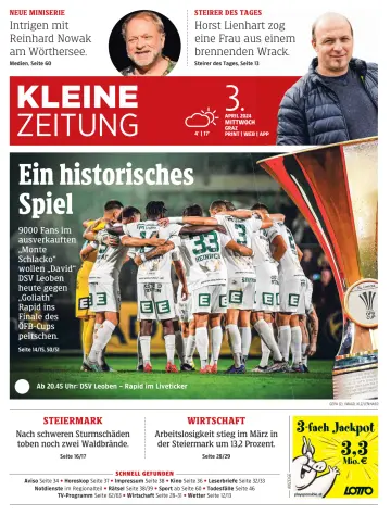 Kleine Zeitung Steiermark - 3 Apr 2024