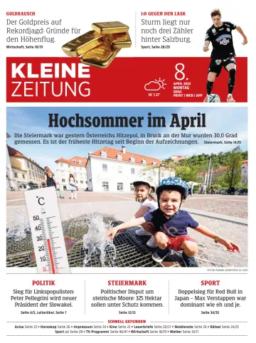 Kleine Zeitung Steiermark - 8 Apr 2024