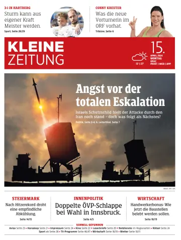 Kleine Zeitung Steiermark - 15 Apr 2024