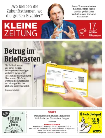 Kleine Zeitung Steiermark - 17 Aib 2024