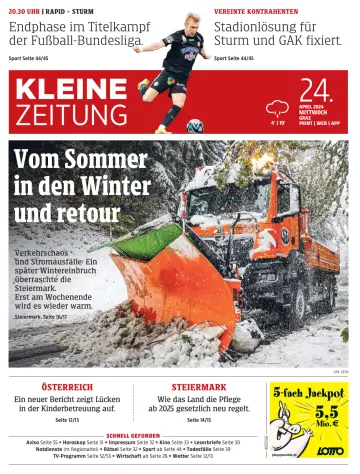 Kleine Zeitung Steiermark - 24 abr. 2024