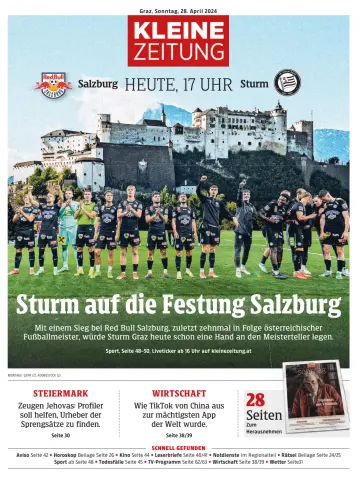 Kleine Zeitung Steiermark - 28 Aib 2024