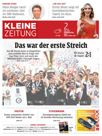 Kleine Zeitung Steiermark - 2 May 2024