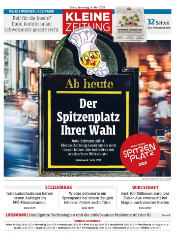 Kleine Zeitung Steiermark - 4 Bealtaine 2024