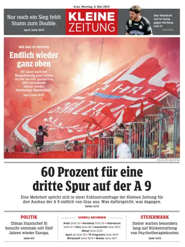 Kleine Zeitung Steiermark - 6 May 2024