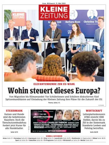 Kleine Zeitung Steiermark - 15 May 2024