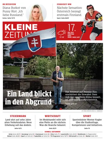Kleine Zeitung Steiermark - 17 May 2024