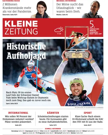 Kleine Zeitung Kaernten - 5 Feb 2024