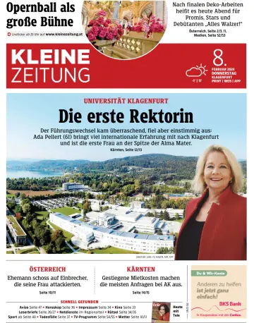 Kleine Zeitung Kaernten - 8 Feb 2024